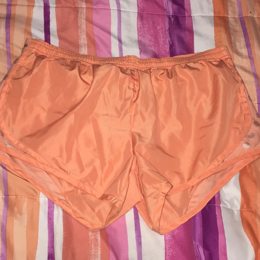 Pastel Orange Athletic Shorts